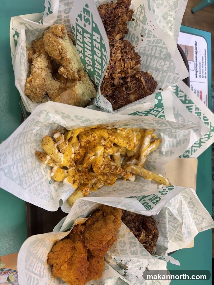 Fried Chicken and Fries