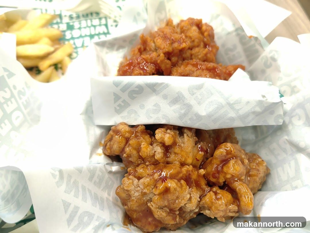 Chicken Wings and Fries