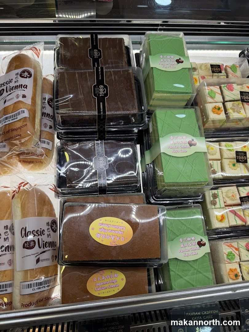 Assortment of Cakes and Breads