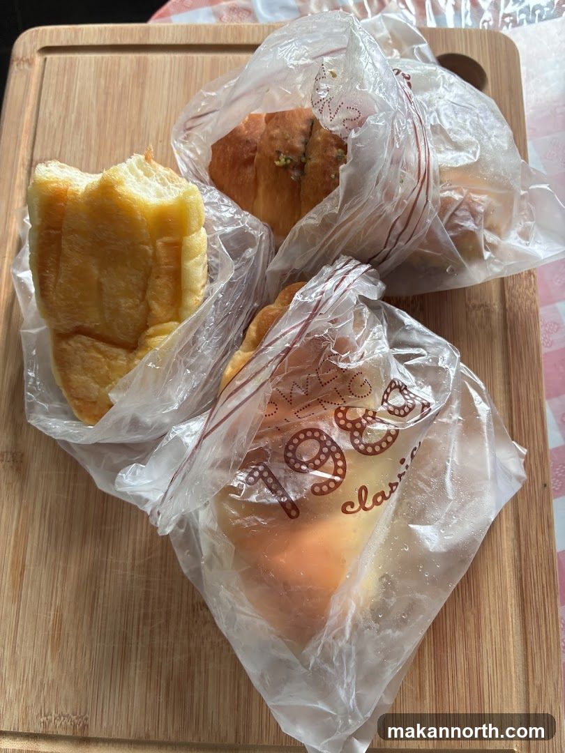 Baked Goods in Plastic Bags