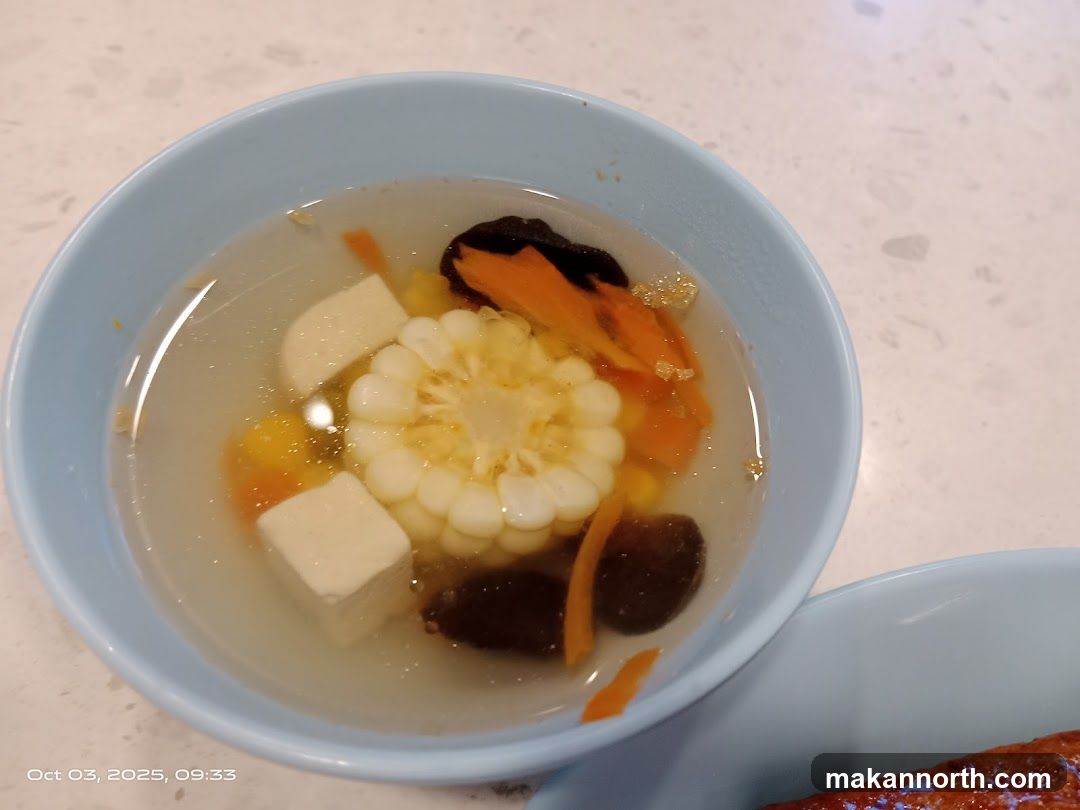 Soup with Corn and Vegetables