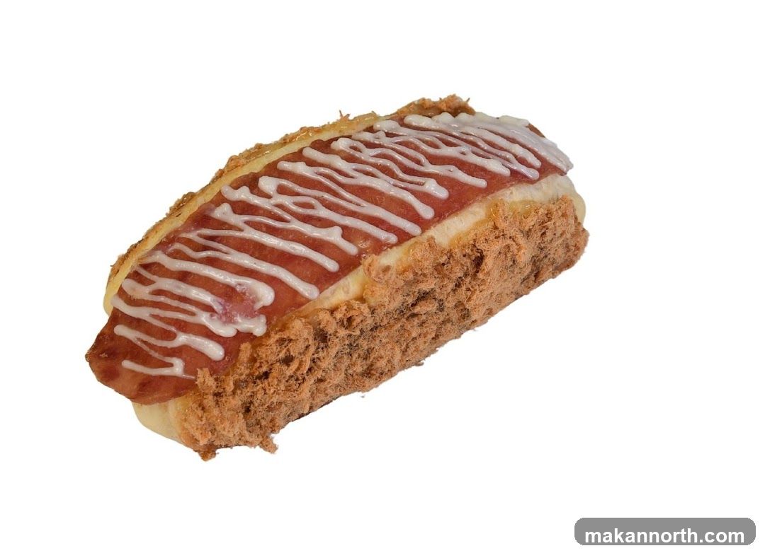 Savory Bread with Sausage and Pork Floss