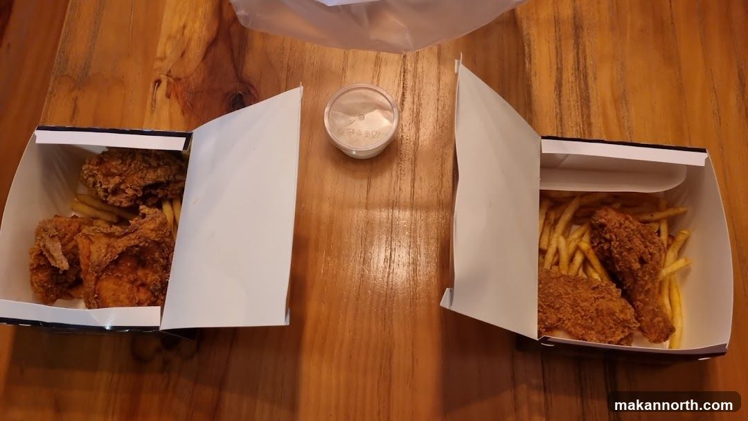 Fried Chicken and Fries