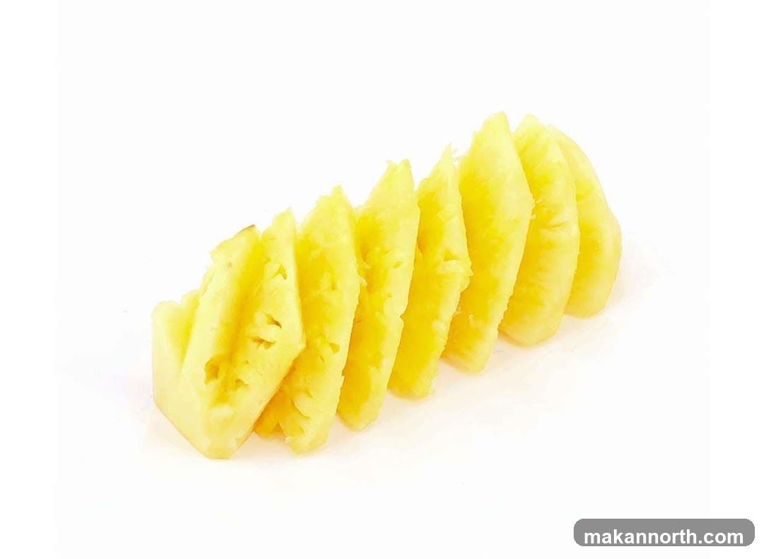 Sliced Pineapple