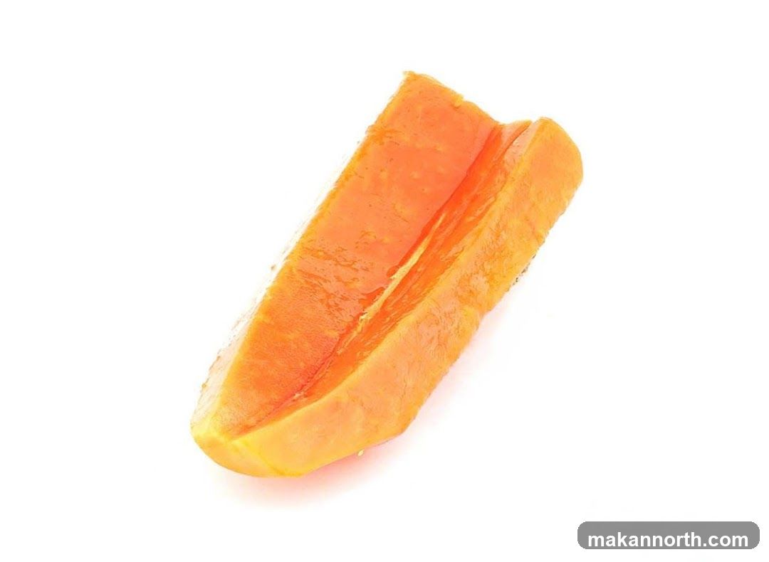Slice of Papaya