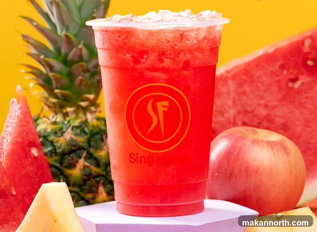 Fruit Drink with Fresh Fruits