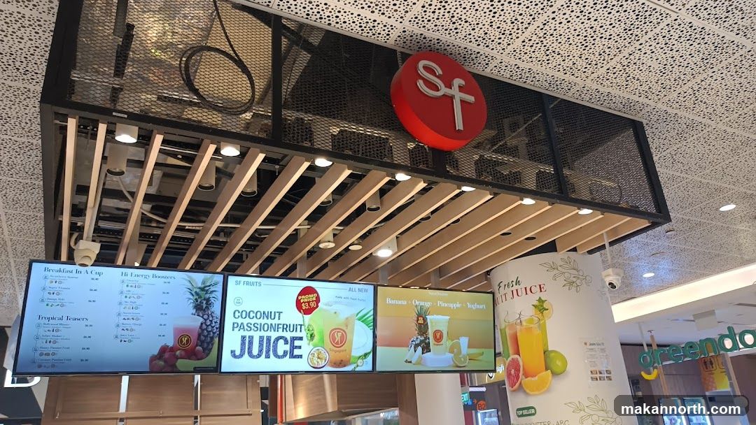 Juice Bar Menu