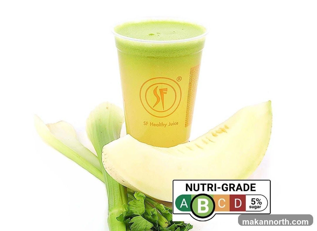 SF Healthy Juice with Celery and Melon