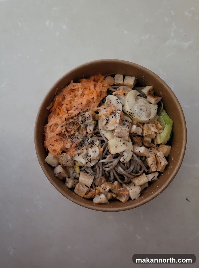 Noodle Bowl with Chicken and Vegetables