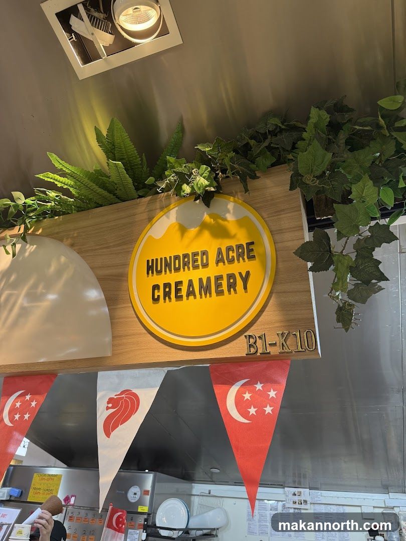 Hundred Acre Creamery Signage