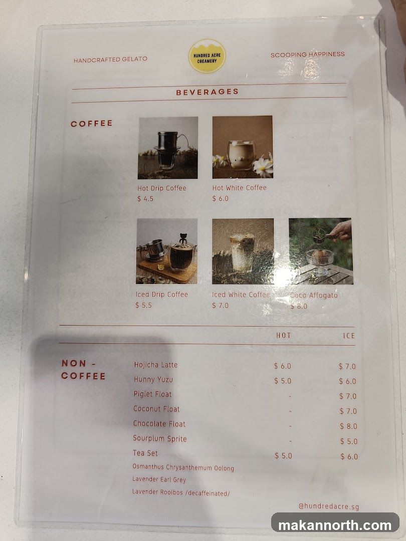 Hundred Acre Creamery Beverages