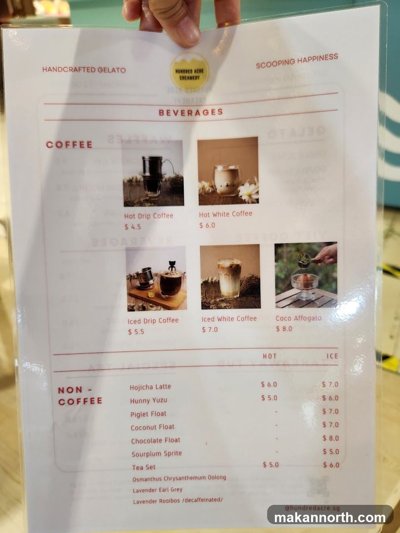 Hundred Acre Creamery Beverages