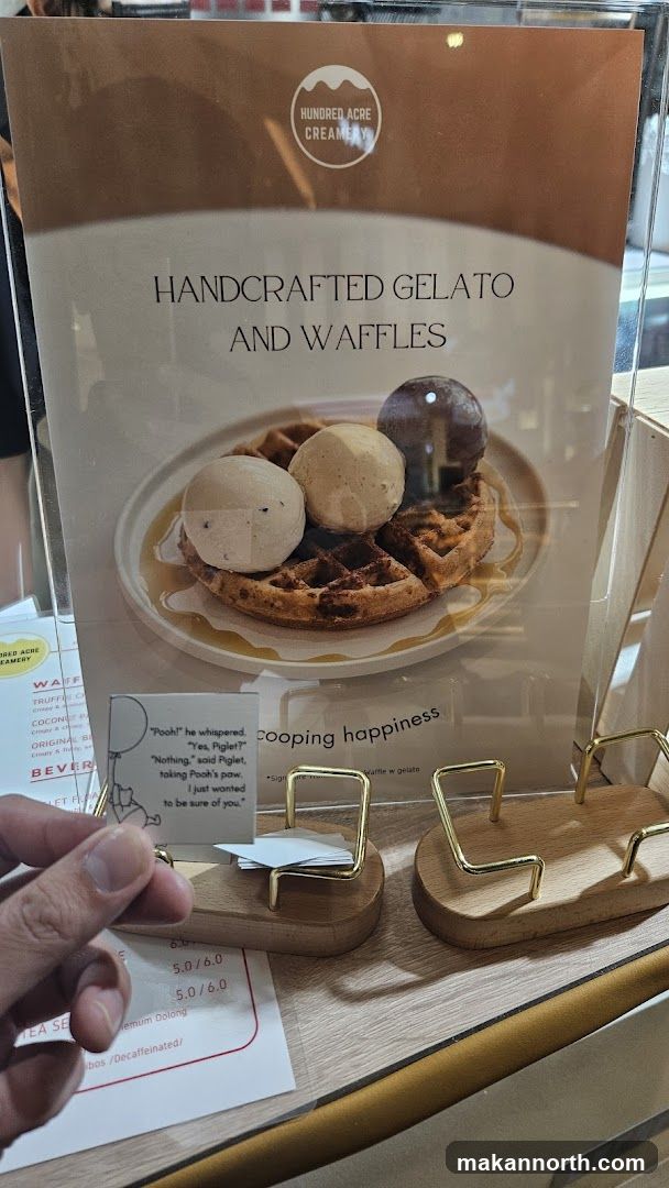 Handcrafted Gelato and Waffles