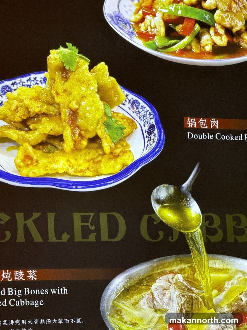 Chinese Food Menu