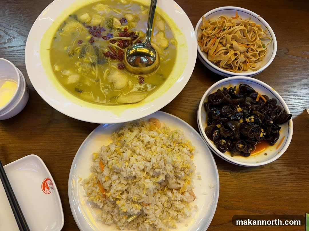 Chinese Food Spread