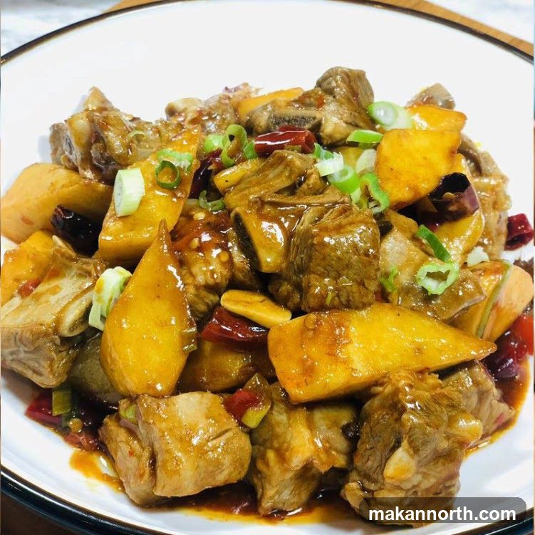 Braised Pork Ribs with Potatoes