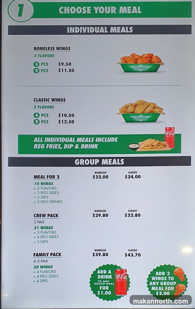 Choose Your Meal