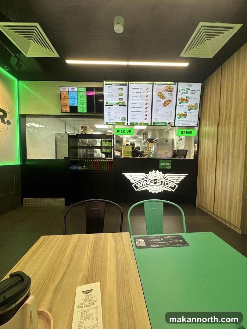 Wing Stop Interior