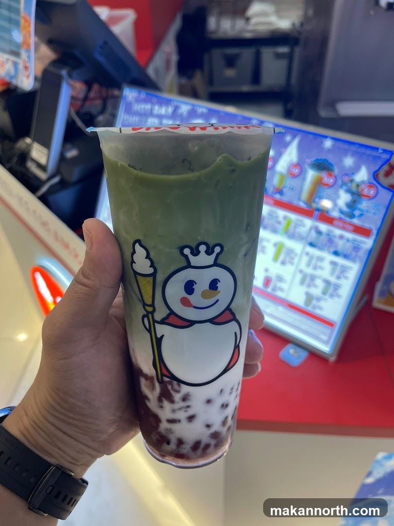 Matcha Boba Drink