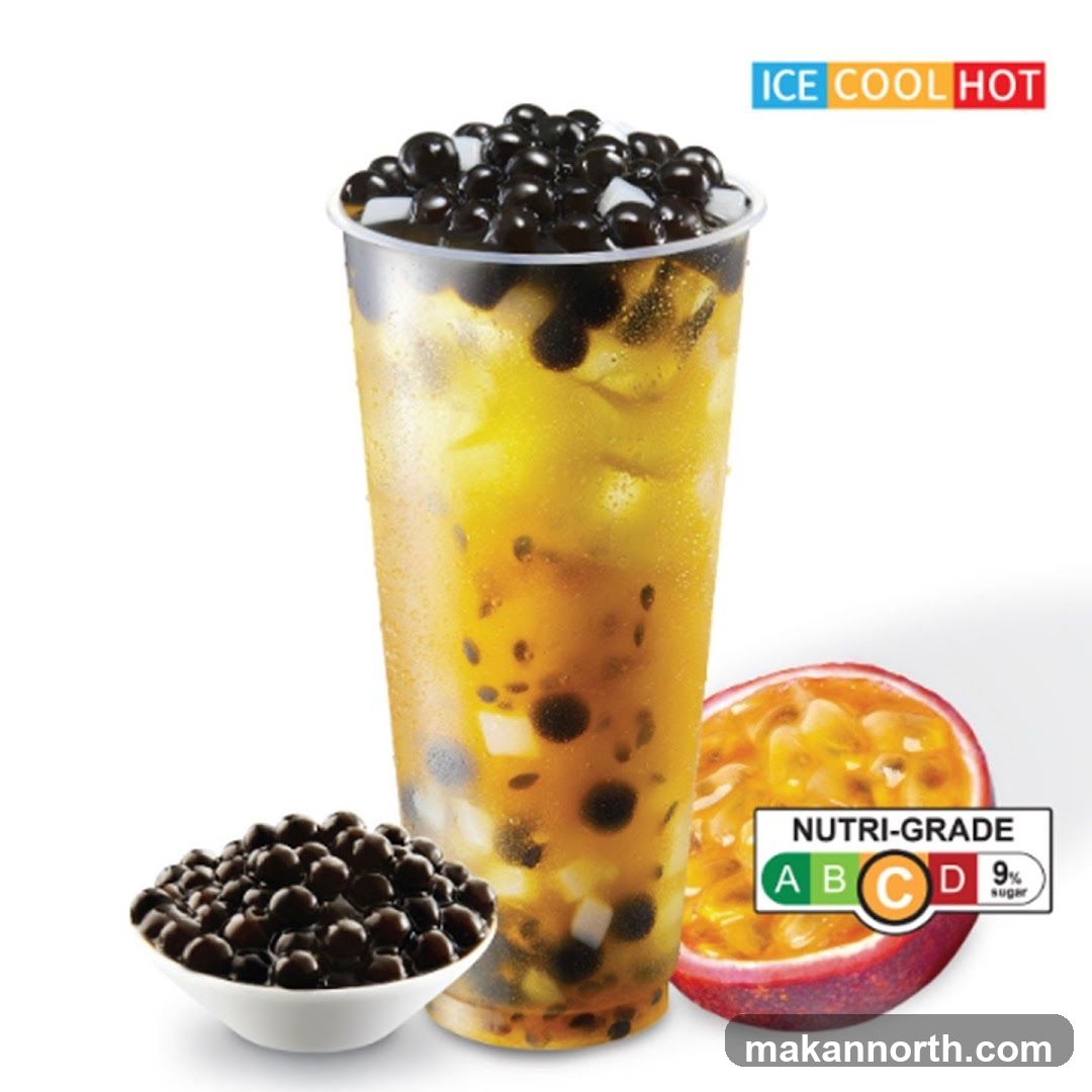Passion Fruit Bubble Tea