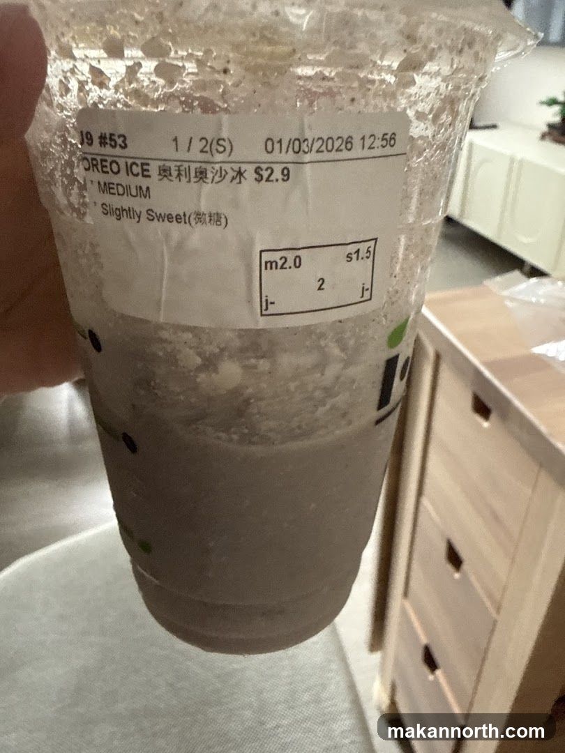 Oreo Ice Drink