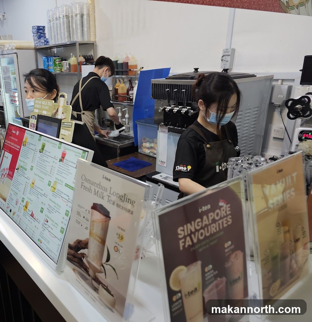 Bubble Tea Shop Counter