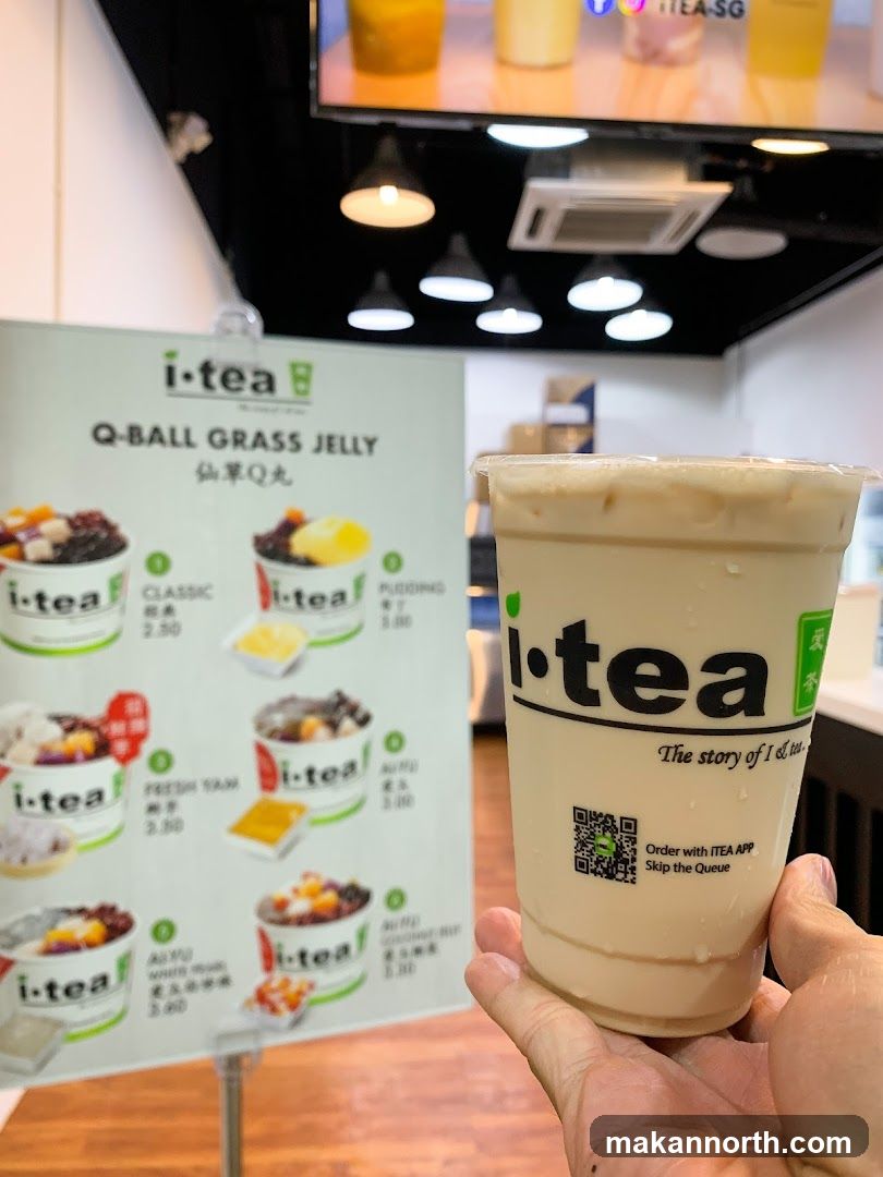 I-Tea Drink with Menu