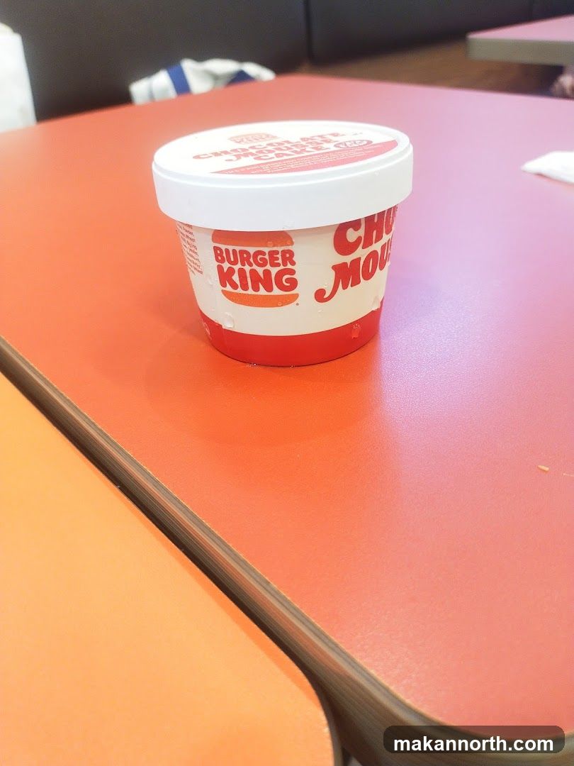 Burger King Chocolate Mousse Cake
