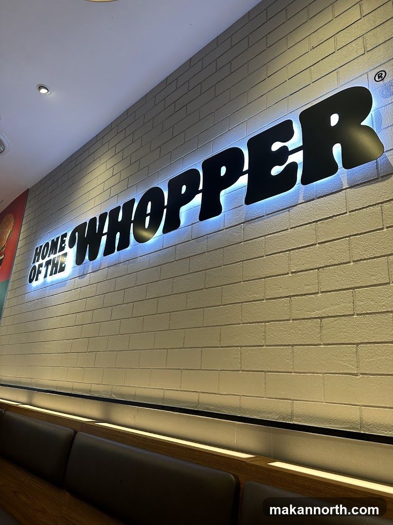 Burger King Whopper Sign