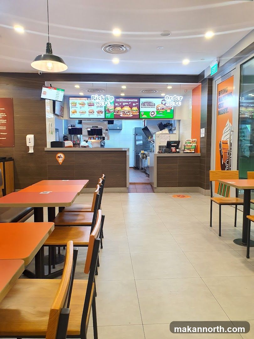 Fast Food Restaurant Interior