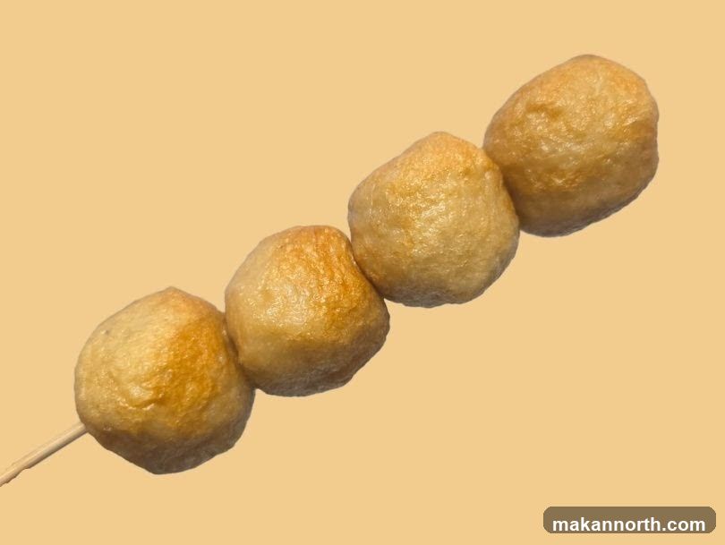 Fish Balls on a Skewer