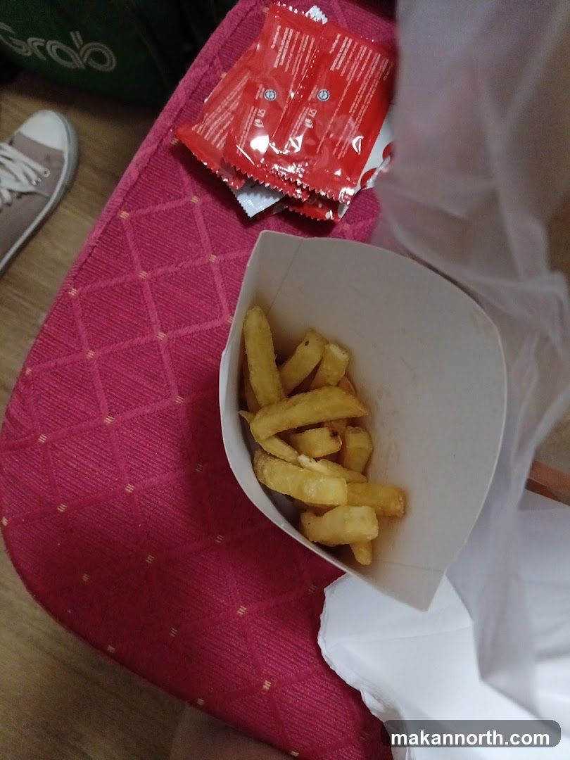 French Fries and Ketchup Packets