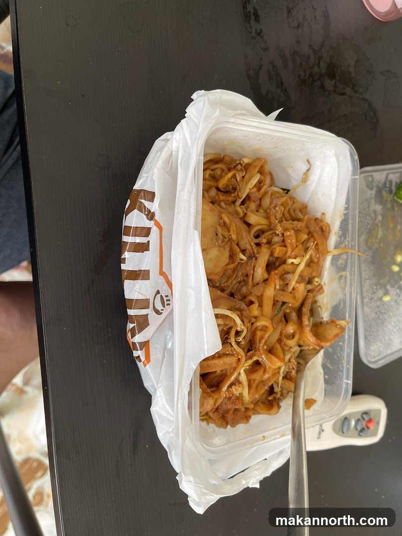 Noodles in Takeout Container
