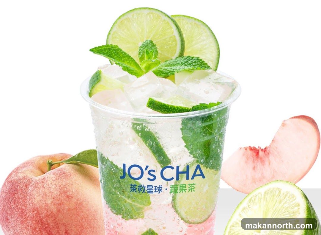 Peach and Lime Drink