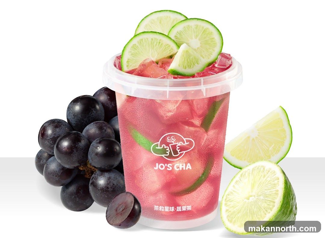 Grape and Lime Drink