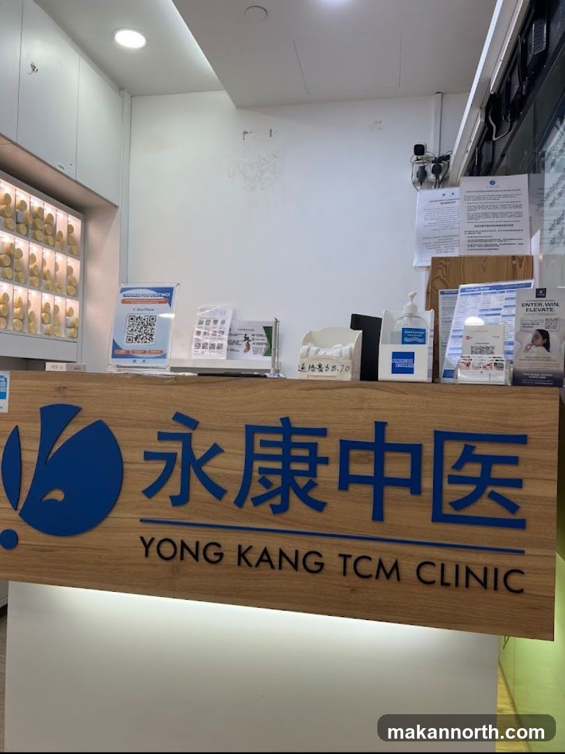Yong Kang TCM Clinic Reception