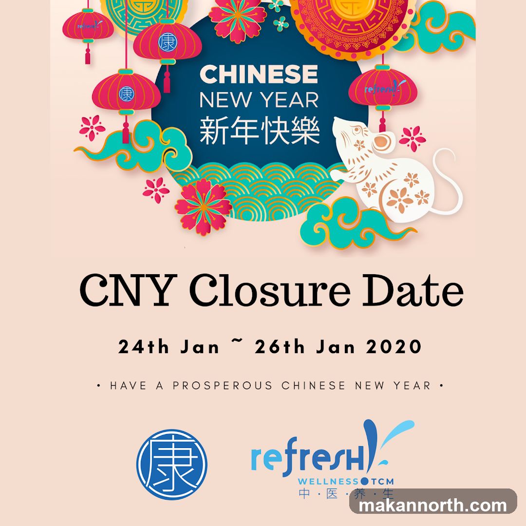 Chinese New Year Closure Date Announcement