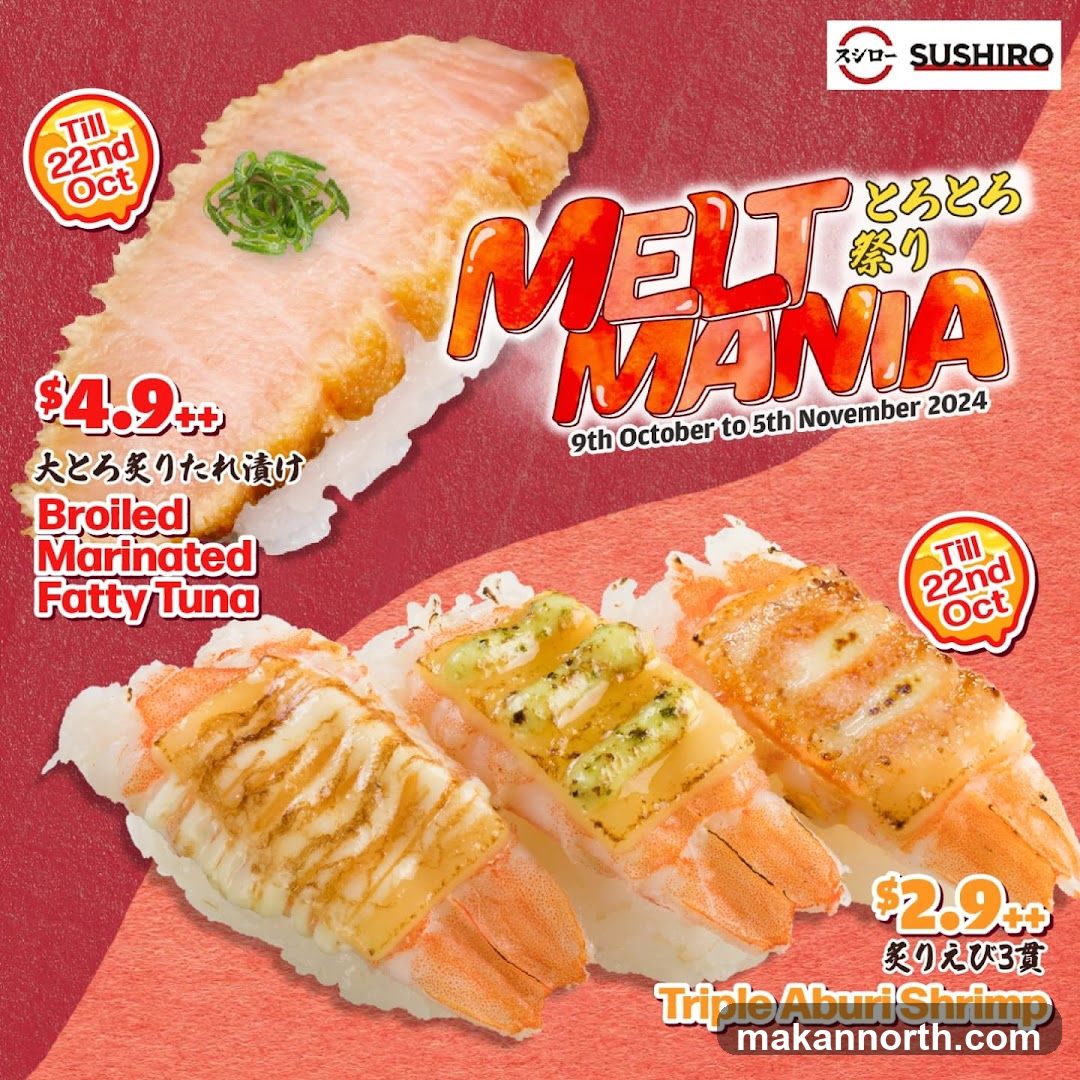 Sushiro Melt Mania Promotion