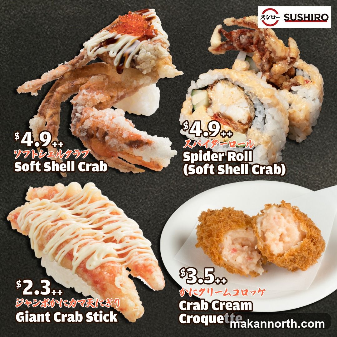 Sushi Menu Items