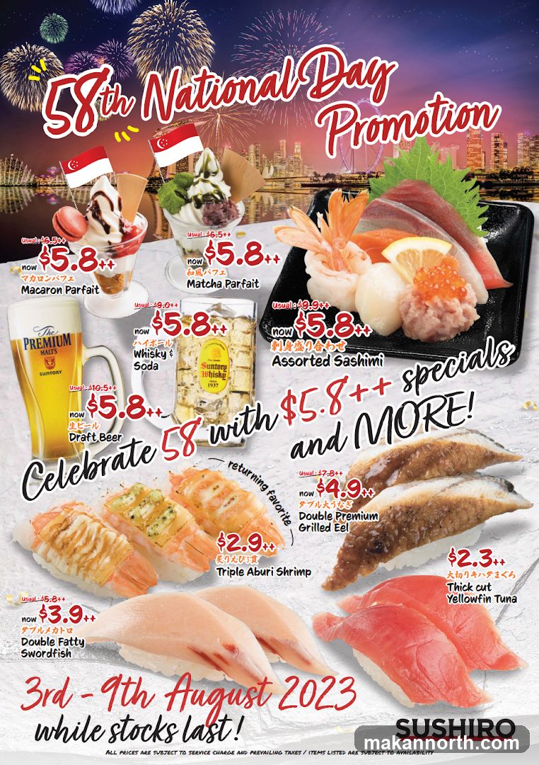 58th National Day Promotion