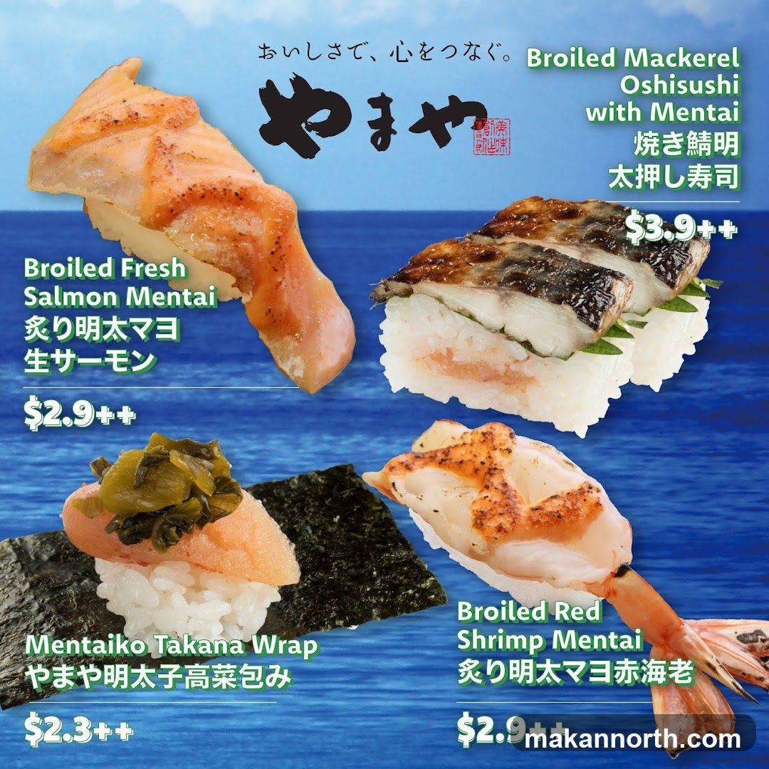 Sushi Menu