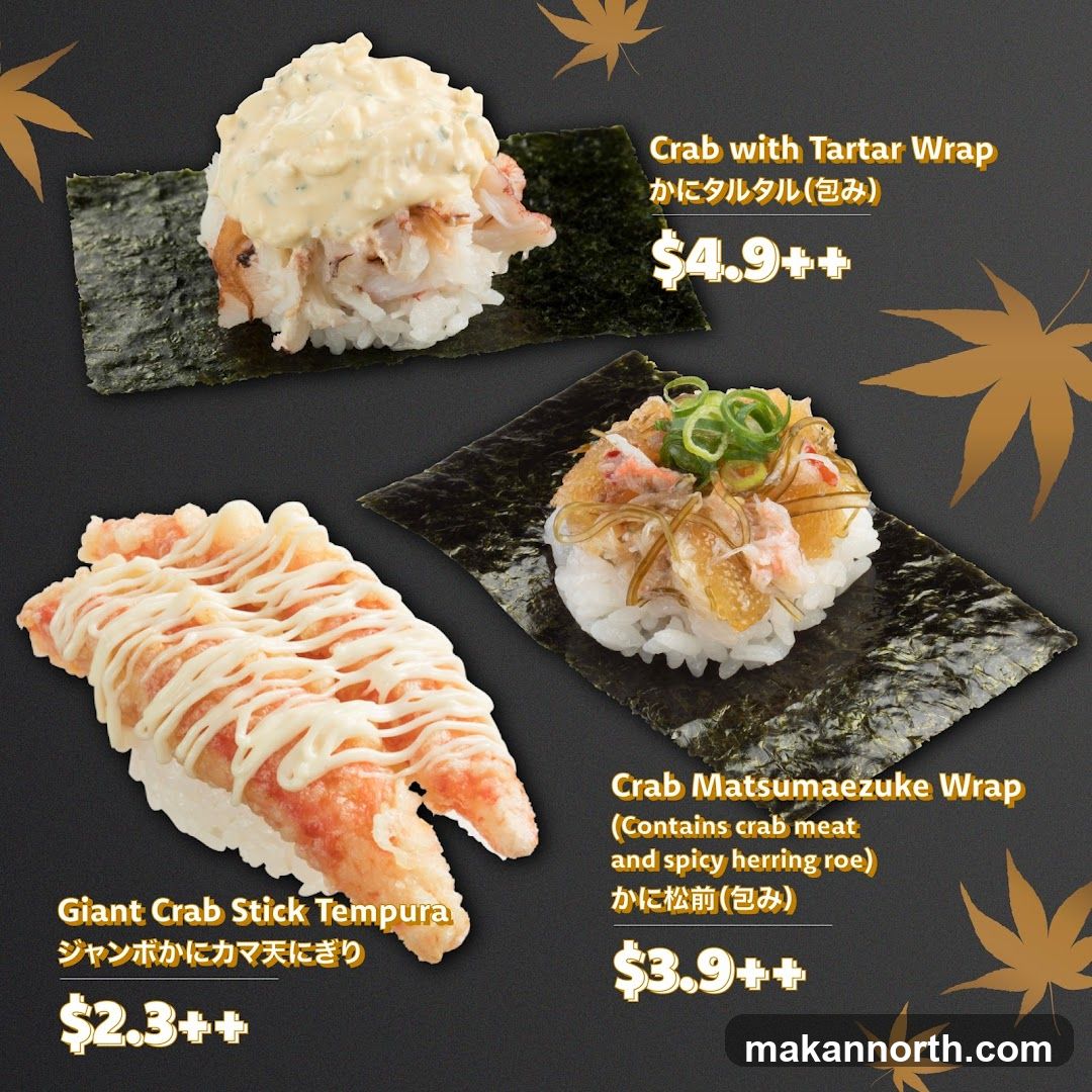 Sushi Menu