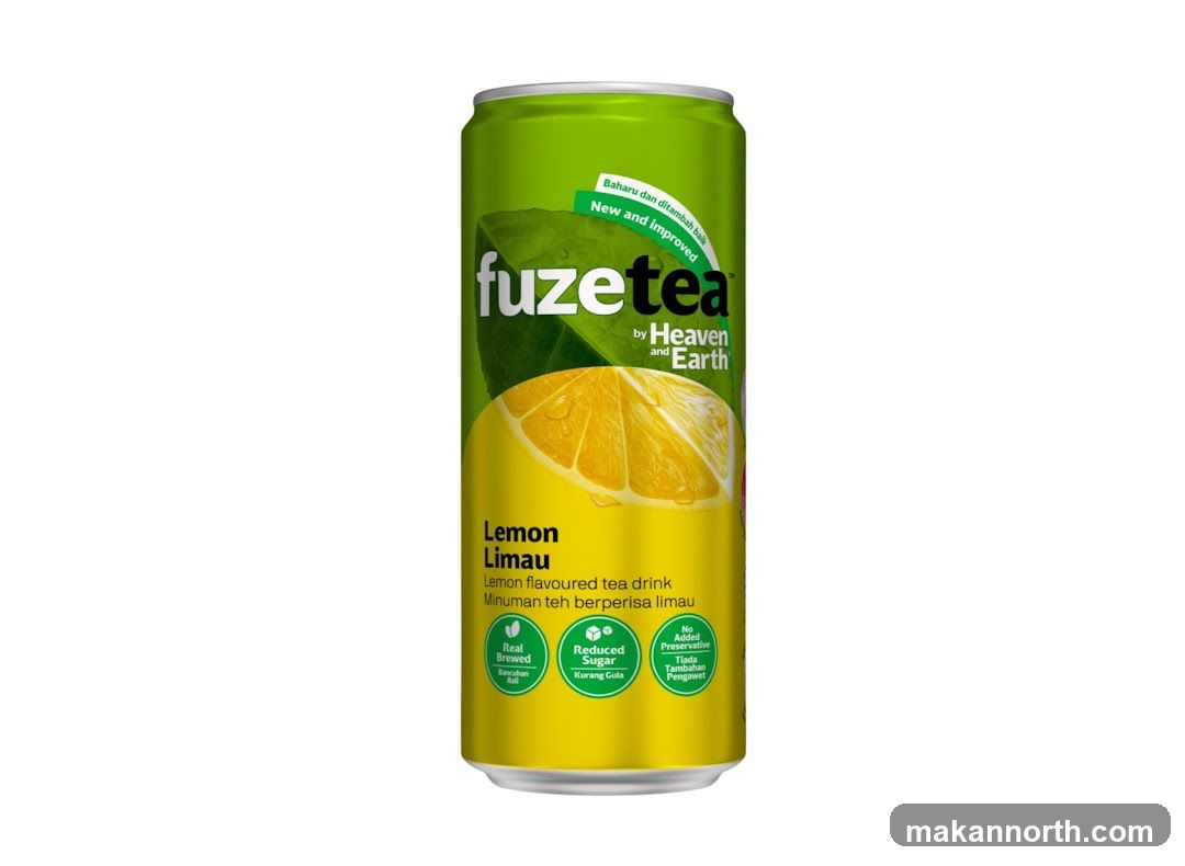 FuzeTea Lemon Limau Can