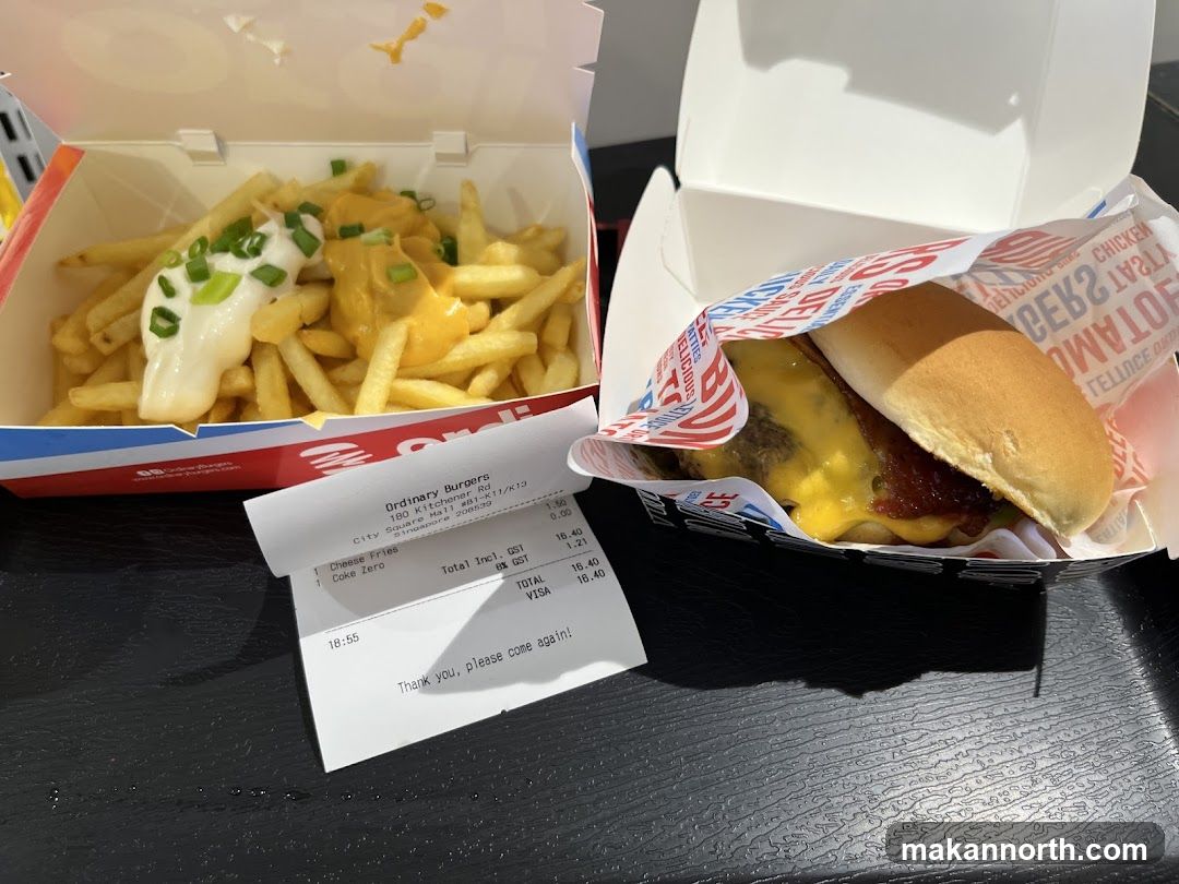 Burger and Fries