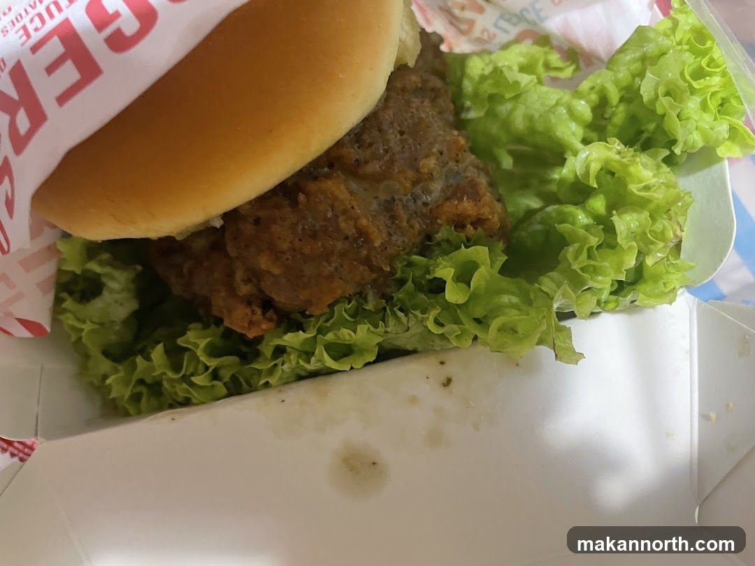 Burger with Lettuce