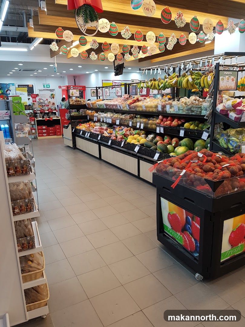 Supermarket Produce Aisle