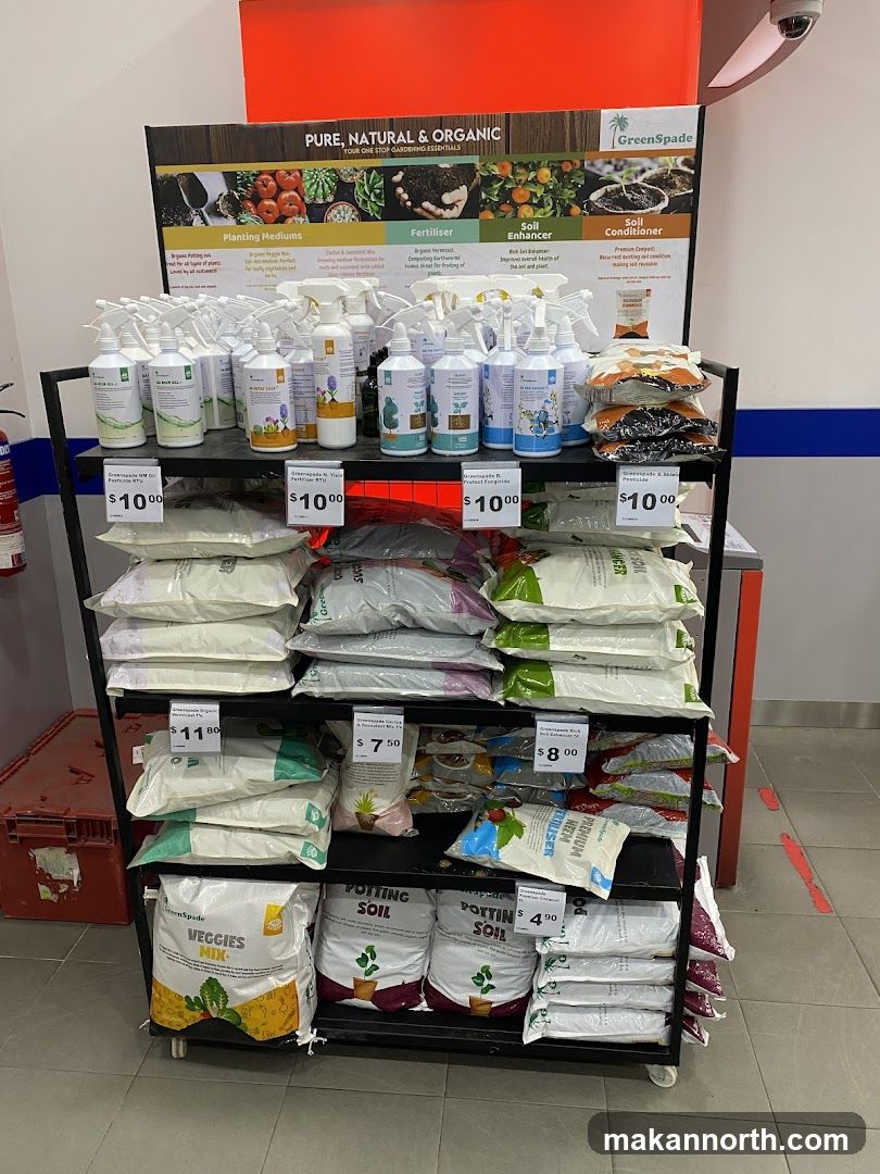 Gardening Supplies Display