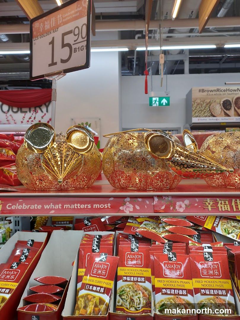 Chinese New Year Decorations and Food Products