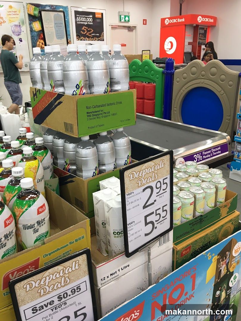 Beverage Display with Deepavali Deals