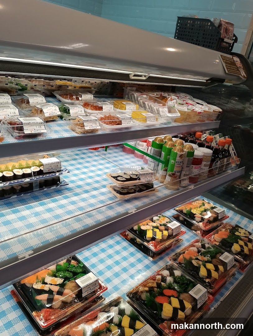 Pre-packaged Sushi and Food Items
